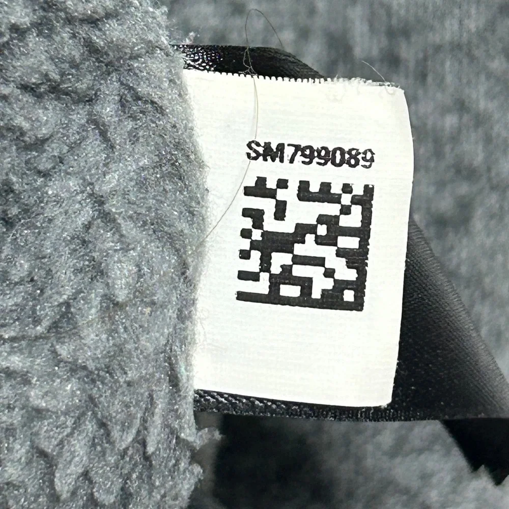 The North‎ Face Chimborazo Mens Fleece Jacket Full Zip Gray M Full Zip Pockets